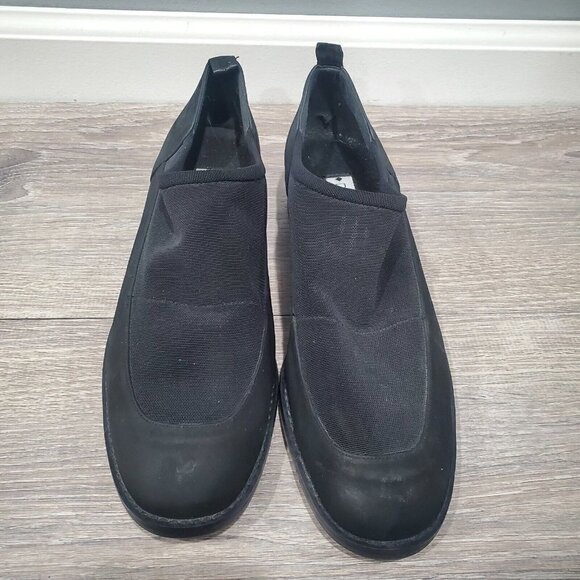 Donald J. Pliner Women's Black Loafer Slip-On Shoes Mesh Top Comfort Heel Sz 8.5 - Picture 2 of 7